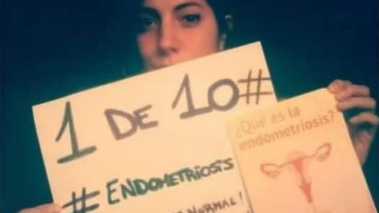 Laura Agazzi, mujer con endometriosis