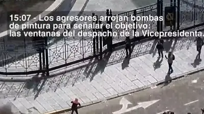 Cristina Kirchner mostró el detrás de escena de su video Cristina Kirchner mostró el detrás de escena de su video