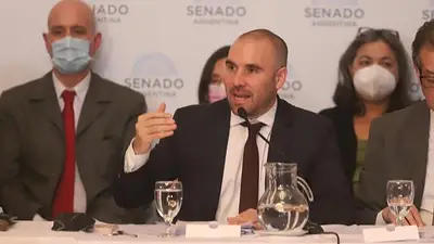 Guzmán le pidió al Senado votar el acuerdo con el FMI ante la "incertidumbre" de la guerra Guzmán le pidió al Senado votar el acuerdo con el FMI ante la "incertidumbre" de la guerra