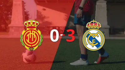 Con doblete de Karim Benzema, Real Madrid liquidó 3-0 a Mallorca Con doblete de Karim Benzema, Real Madrid liquidó 3-0 a Mallorca
