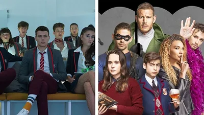 Netflix. Élite. The Umbrella Academy Netflix. Élite. The Umbrella Academy