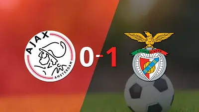 Benfica derrotó a Ajax 1 a 0 Benfica derrotó a Ajax 1 a 0