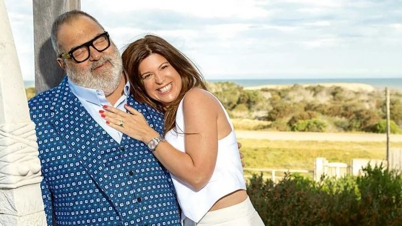 Jorge Lanata y Elba Marcovecchio.