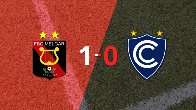 Melgar le ganó 1-0 como local a Cienciano