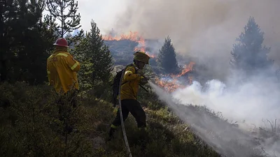 Los focos de incendios forestales en Bariloche y Neuquén fueron "contenidos" Los focos de incendios forestales en Bariloche y Neuquén fueron "contenidos"