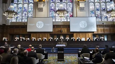 La Corte Internacional de Justicia exige a Rusia que cese la invasión a Ucrania La Corte Internacional de Justicia exige a Rusia que cese la invasión a Ucrania