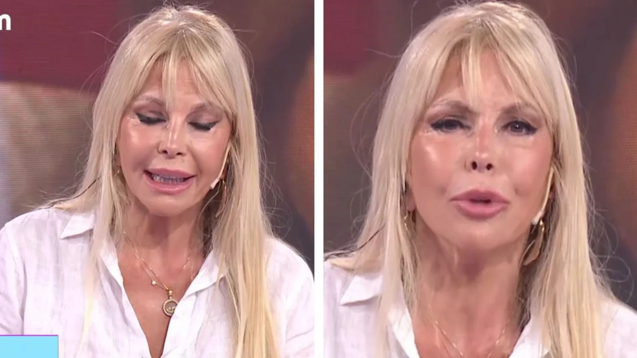 Graciela Alfano triste y llorando
