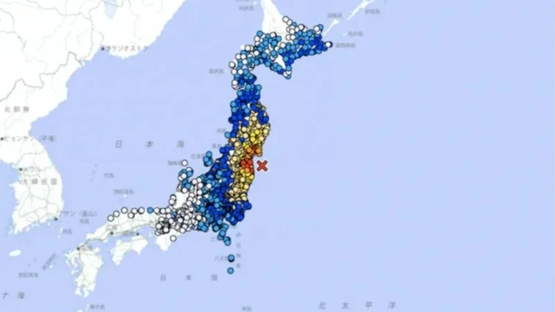 Terremoto en Japón enciende alarmas por Tsunami