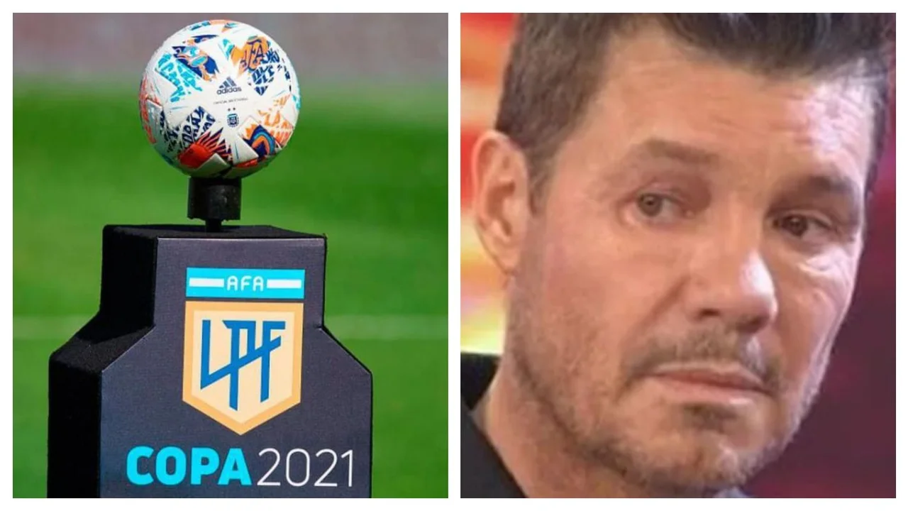 Marcelo Tinelli Liga Profesional de Fútbol Fútbol argentino