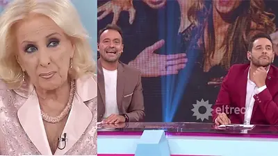 Mirtha Legrand, Rodrigo Lussich y Adrián Pallares Mirtha Legrand, Rodrigo Lussich y Adrián Pallares