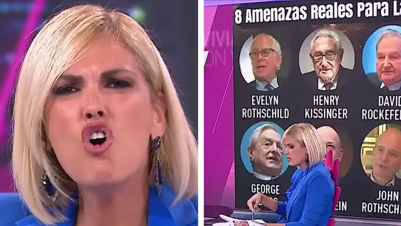 Enojada, Viviana Canosa ofreció un repudiable comentario antisemita
