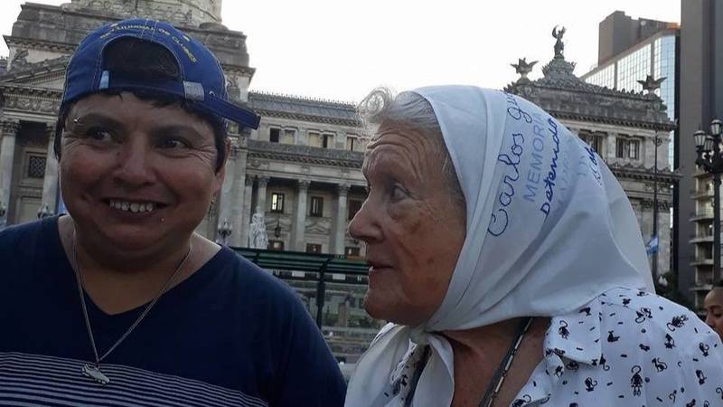 Nora Cortiñas respaldó a Higui en la segunda audiencia del juicio: "Yo hubiera hecho lo mismo”