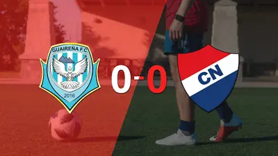 Guaireña y Nacional (P) terminaron sin goles Guaireña y Nacional (P) terminaron sin goles