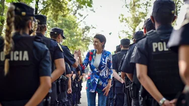 Mayra Mendoza destacó la incorporación de 90 policías en Quilmes