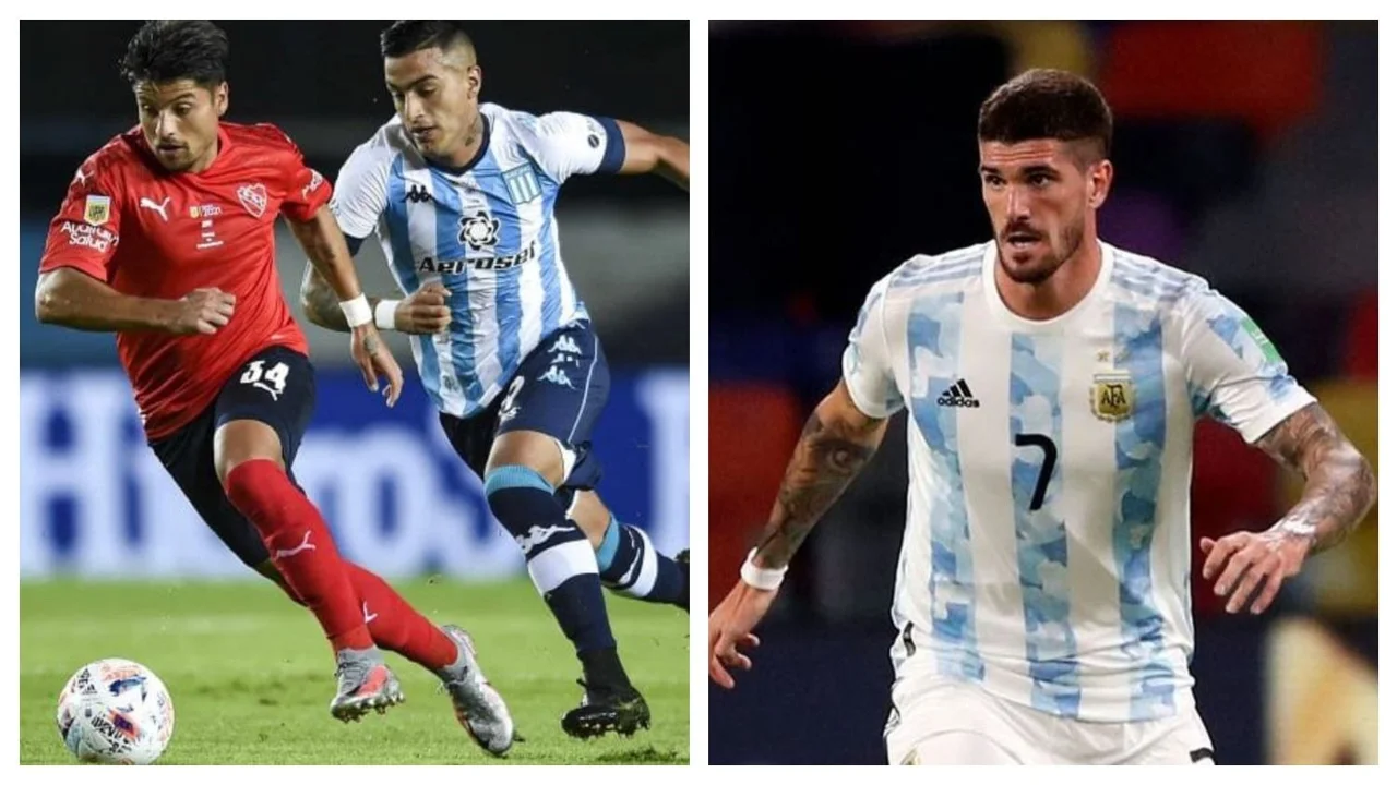 Rodrigo De Paul Selección Argentina Clásico de Avellaneda Racing Independiente