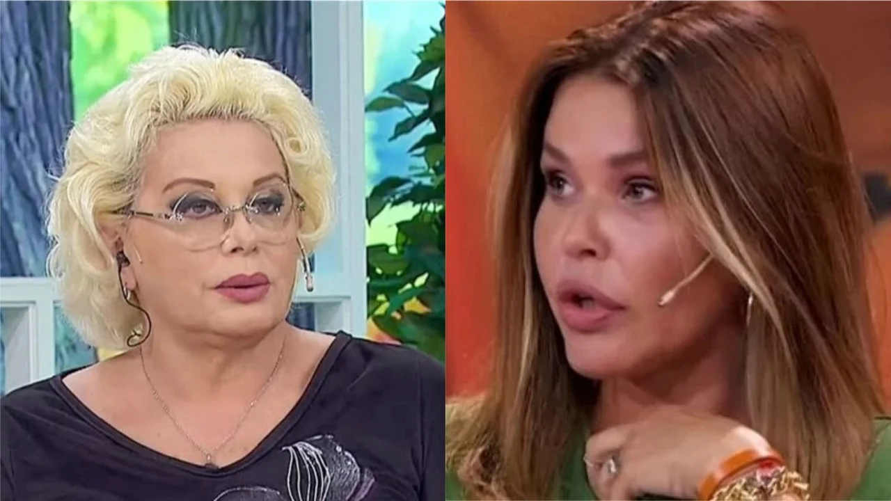 Carmen Barbieri y Nazarena Vélez