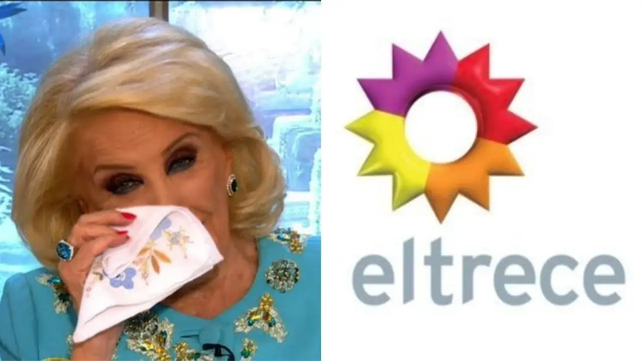 Mirtha Legrand, llorando en El Trece