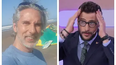 Juan Miceli, Diego Leuco, Intrusos, TN, El Trece, televisión Juan Miceli, Diego Leuco, Intrusos, TN, El Trece, televisión
