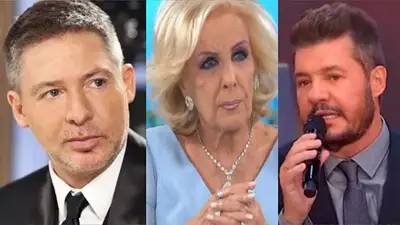 Adrián Suar, Mirtha Legrand, Marcelo Tinelli Adrián Suar, Mirtha Legrand, Marcelo Tinelli