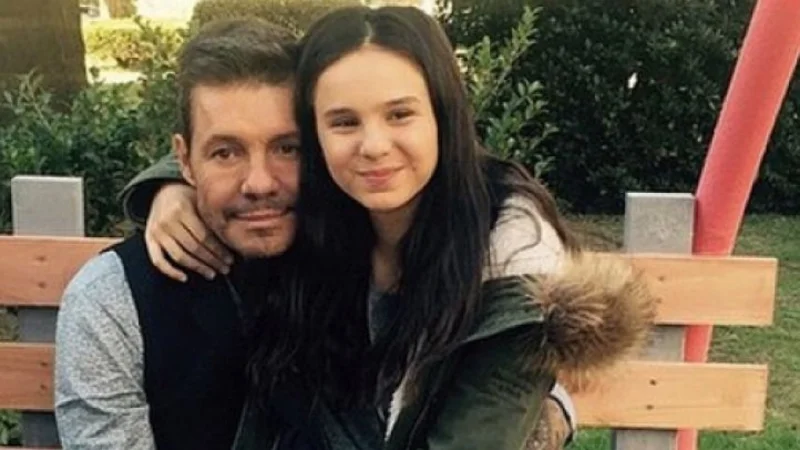 Marcelo Tinelli y Juanita Tinelli