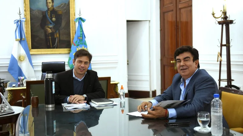 kicillof y espinoza