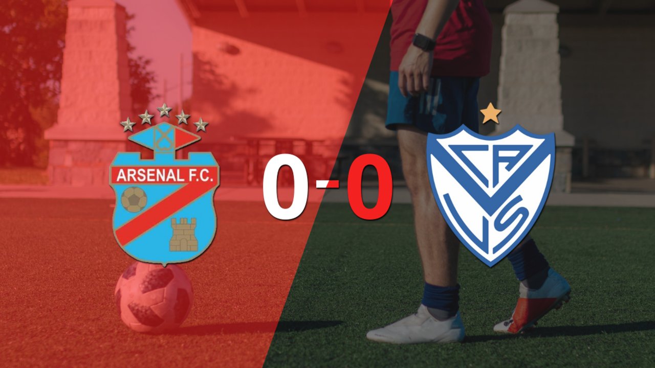 Arsenal y Vélez terminaron sin goles