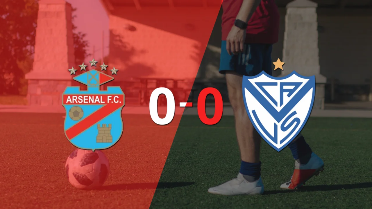 Arsenal y Vélez terminaron sin goles