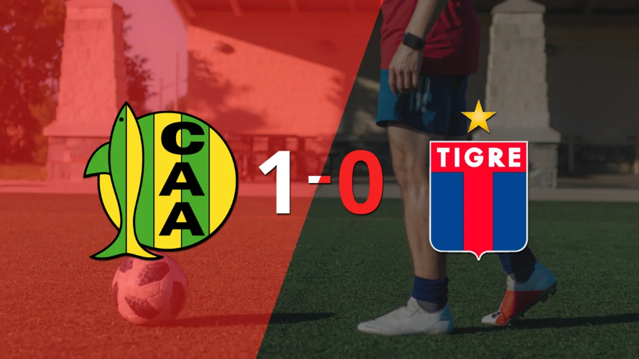 A Aldosivi le alcanzó con un gol para derrotar a Tigre en el Mundialista de Mar del Plata