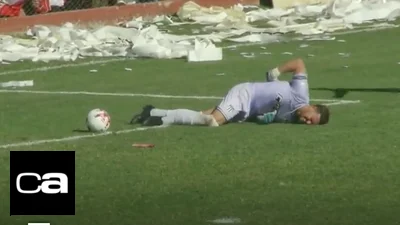 Primera Nacional: suspendieron Deportivo Maipú vs Tristán Suárez por una violenta agresión al arquero Primera Nacional: suspendieron Deportivo Maipú vs Tristán Suárez por una violenta agresión al arquero