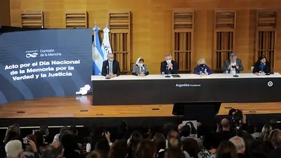 Alberto encabezó el acto del Día de la Memoria y condenó la Dictadura: "Le temían al pensamiento" Alberto encabezó el acto del Día de la Memoria y condenó la Dictadura: "Le temían al pensamiento"