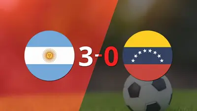 Goleada de Argentina 3 a 0 sobre Venezuela Goleada de Argentina 3 a 0 sobre Venezuela