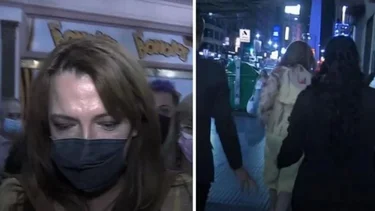 Lizy Tagliani huyó corriendo de un movil de Intrusos: "Casi me muero"