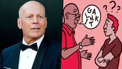 Bruce Willis sufre de una enfermedad llamada afasia Bruce Willis sufre de una enfermedad llamada afasia