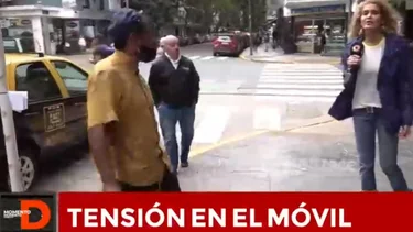 Agredieron a una movilera de El Trece: "No me saquen del aire"