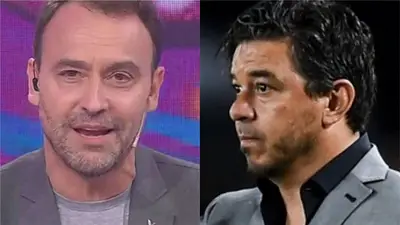 Marcelo Gallardo y Alina Moine, juntos según Adrián Pallares Marcelo Gallardo y Alina Moine, juntos según Adrián Pallares