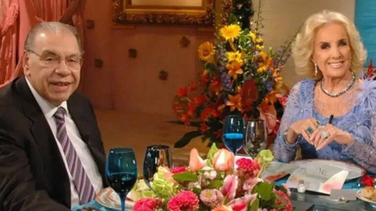 Enrique Pinti y Mirtha Legrand