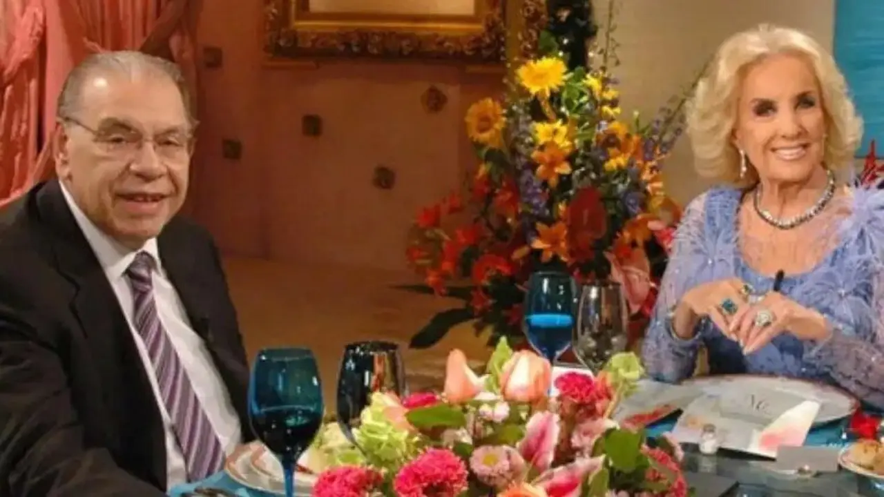 Enrique Pinti y Mirtha Legrand