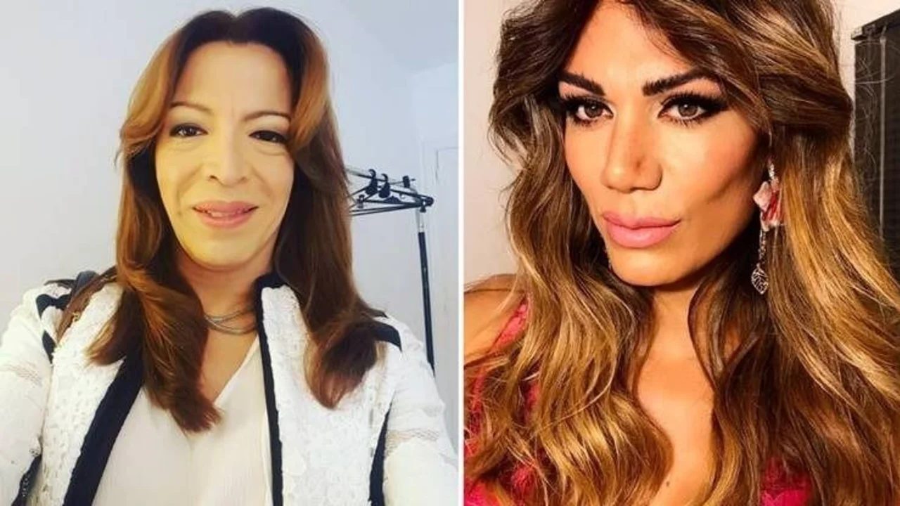 Flor de la V  y Lizy Tagliani.