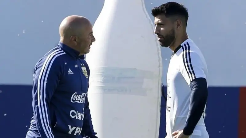 El Kun Agüero disparó contra Sampaoli por Rusia 2018: "Muy extraño"