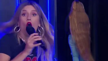 No se corta el pelo hace 19 años: la reacción de Laurita Fernández
