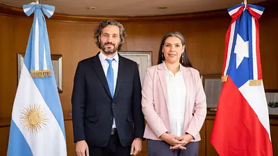Previo a la llegada de Boric al país, Cafiero recibió a la nueva embajadora de Chile en Argentina Previo a la llegada de Boric al país, Cafiero recibió a la nueva embajadora de Chile en Argentina