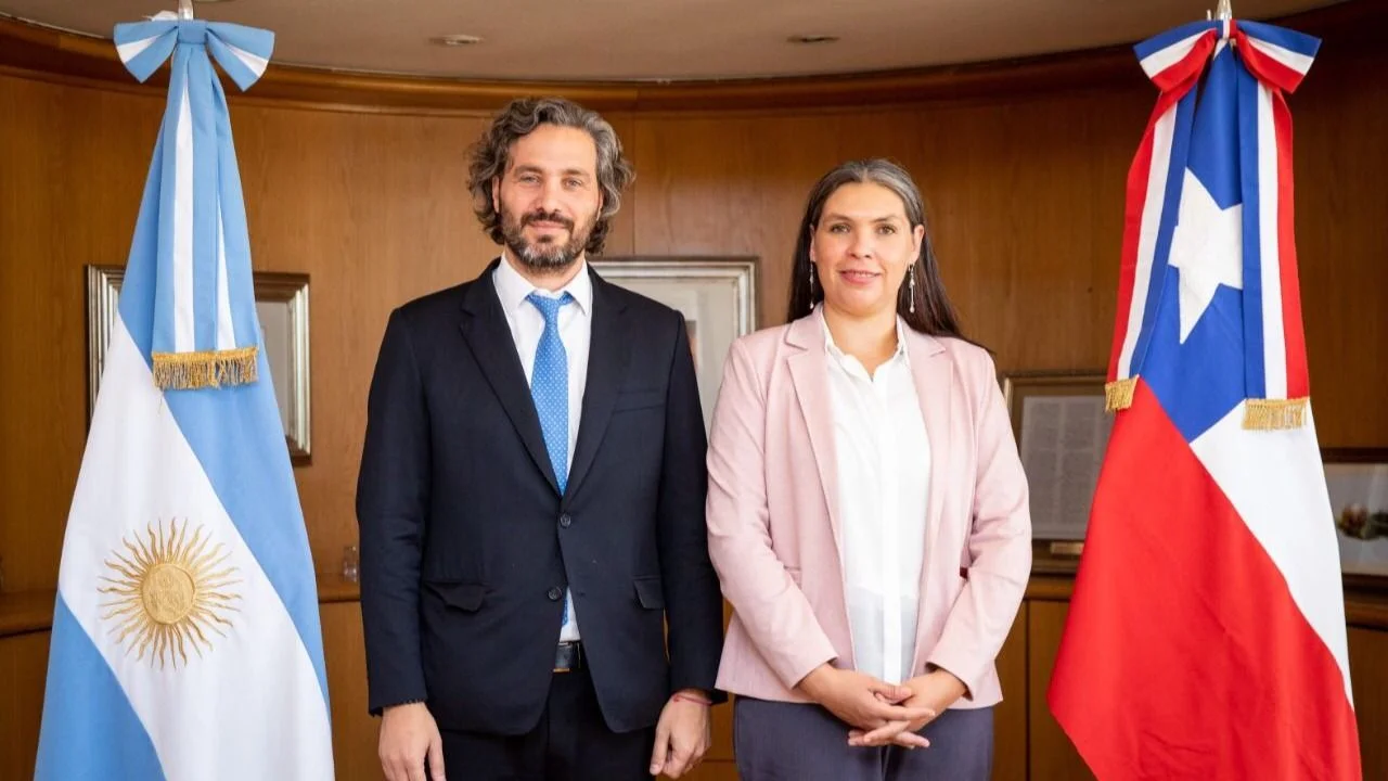 Previo a la llegada de Boric al país, Cafiero recibió a la nueva embajadora de Chile en Argentina