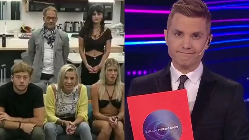 Santiago del Moro y los participantes de Gran Hermano