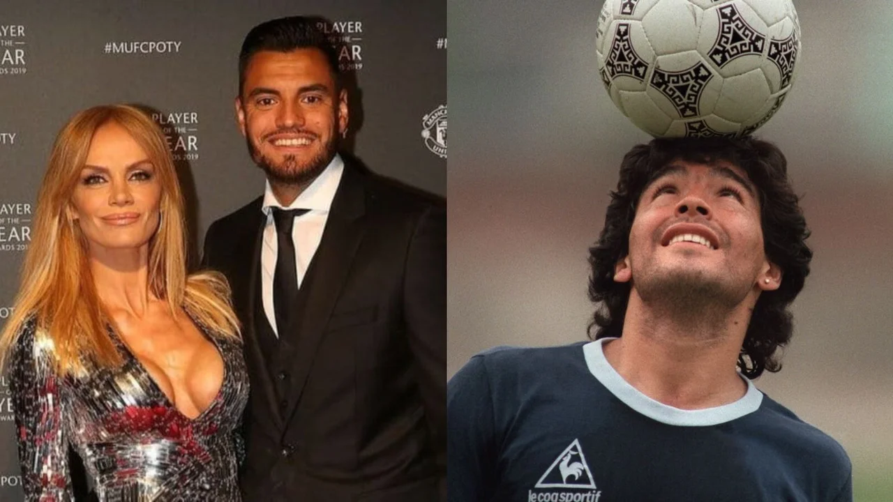 Eliana Guercio Sergio "Chiquito" Romero Diego Armando Maradona