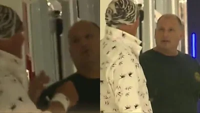 Alfa y Ariel de Gran Hermano casi a las piñas en los camarines de Telefe Alfa y Ariel de Gran Hermano casi a las piñas en los camarines de Telefe