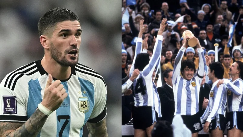 Rodrigo De Paul Selección Argentina Mario Alberto Kempes Pedro Pasculli