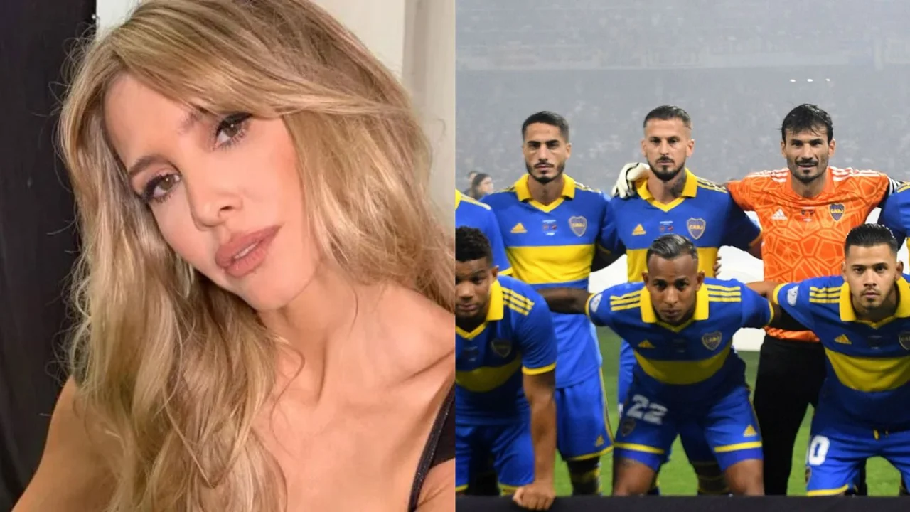 Guillermina Valdés y Boca Juniors