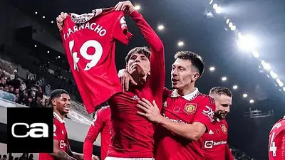 Selección Argentina, Lisandro Martínez, Alejandro Garnacho, Manchester United. Selección Argentina, Lisandro Martínez, Alejandro Garnacho, Manchester United.