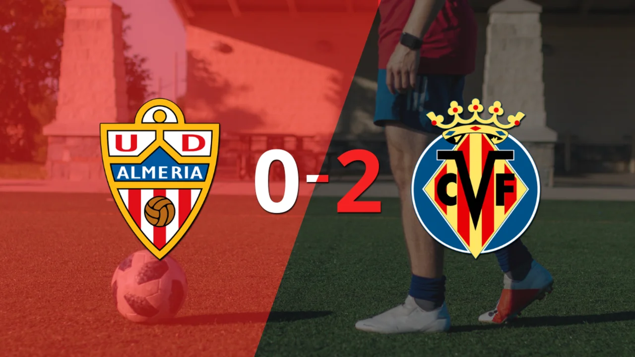 Villarreal fue superior y venció por dos goles a Almería en el estadio Municipal de los Juegos Mediterráneos