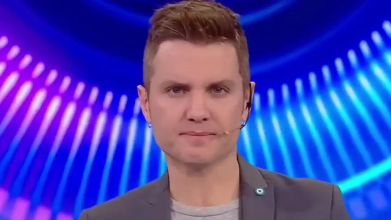 Santiago Del Moro enojado en Gran Hermano 